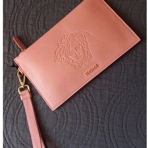 Versace Medusa  Clutch  in Blush